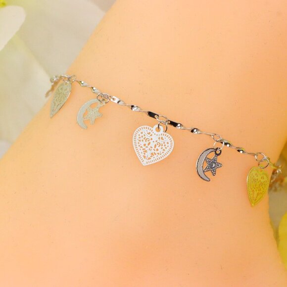 Minimalist Anklet, Sleek & Modern Design, Women’s Fashion, YC110183-A - Picture 1 of 10